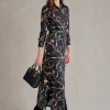 Amory Maxi Dress in Neo Sinclair Heraldic