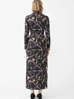 Amory Maxi Dress in Neo Sinclair Heraldic