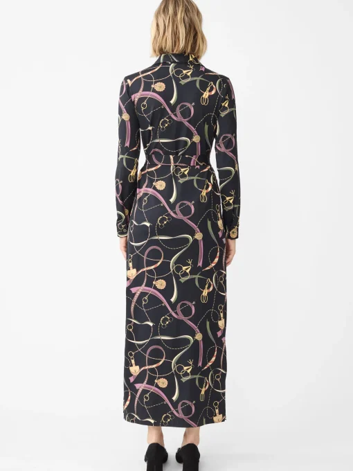 Amory Maxi Dress in Neo Sinclair Heraldic