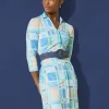 Brynn Dress in Paintbrush Plaid