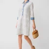 Bryony Dress in Plaid Jacquard