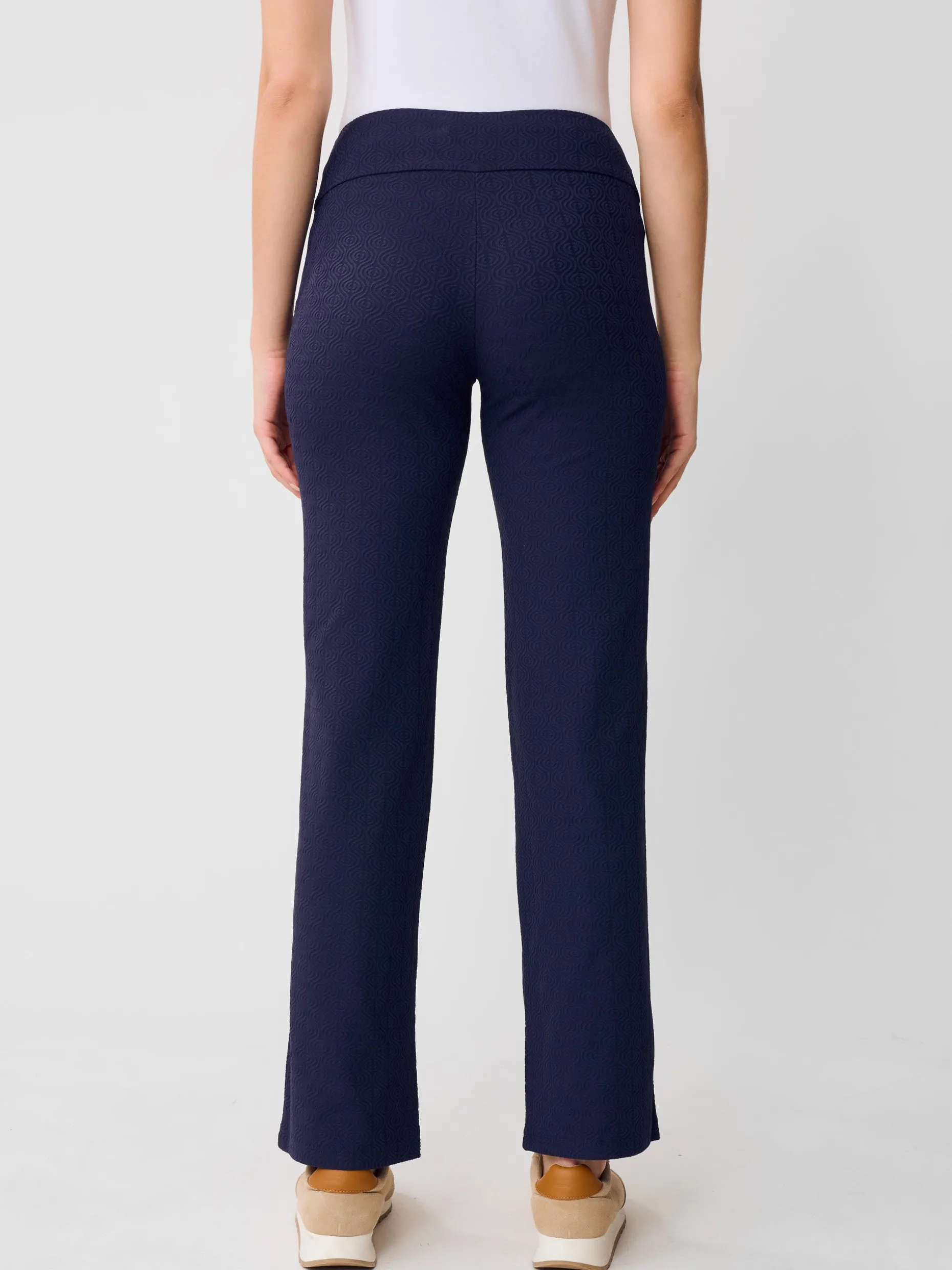 Carmel Pants in Riptide Jacquard