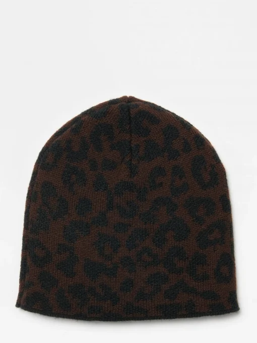Cheetah Jacquard Hat