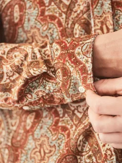 Collis Classic Fit Shirt in Paisley