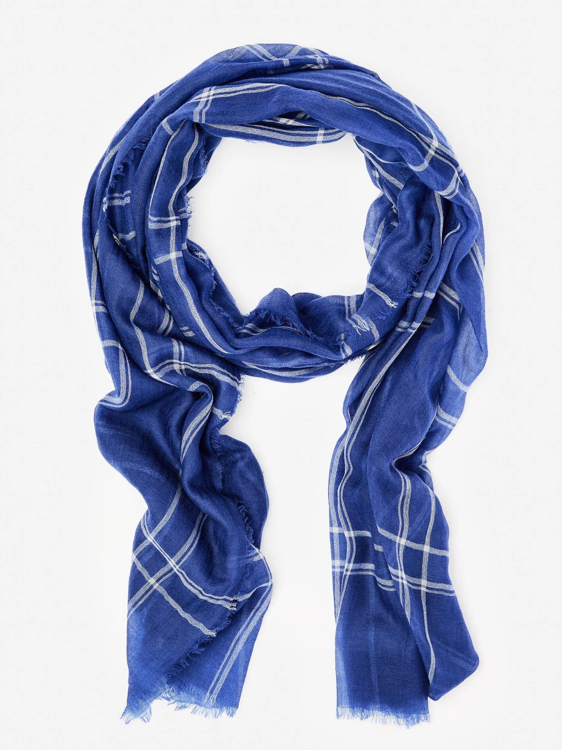 Del Mar Scarf in Window Pane