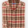 Dobson Classic Fit Flannel Shirt in Plaid