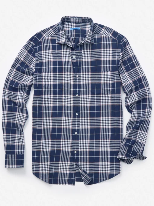 Dobson Classic Fit Flannel Shirt in Plaid