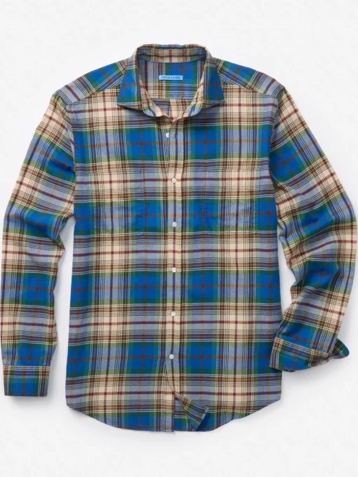 Dobson Classic Fit Flannel Shirt in Plaid