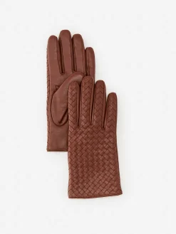 Dolomiti Woven Leather Gloves