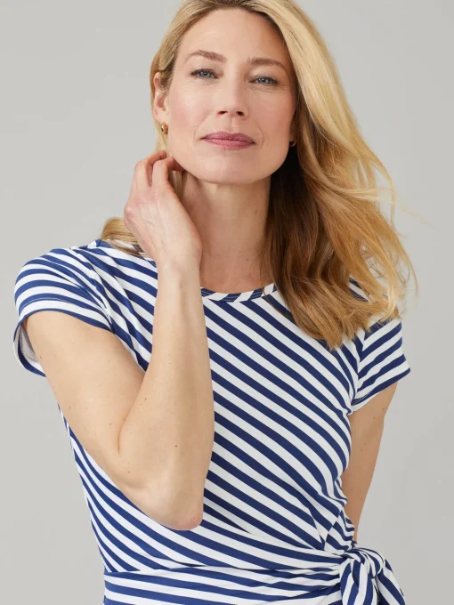 Elora Dress in Bangle Stripe