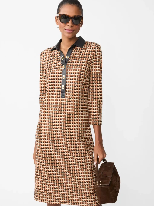 Falcon Dress in Marseilles Geo
