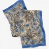 Gemma Scarf in Paisley Diamond Border