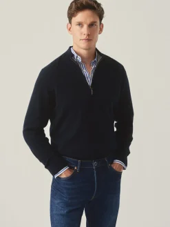 Henry Cashmere 1/4 Zip