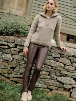 Jules Vegan Leather Leggings