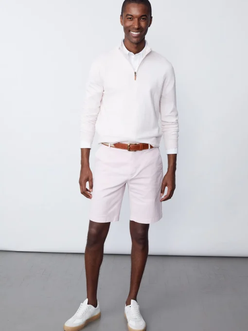 Justin 1/4 Zip Sweater in Stripe
