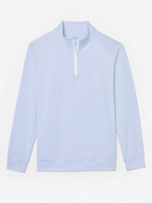 Kosta Performance 1/2 Zip in Covington Stripe