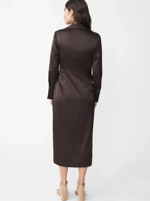 Leandra Satin Dress