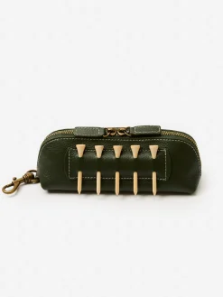 Leather Golf Ball Bag