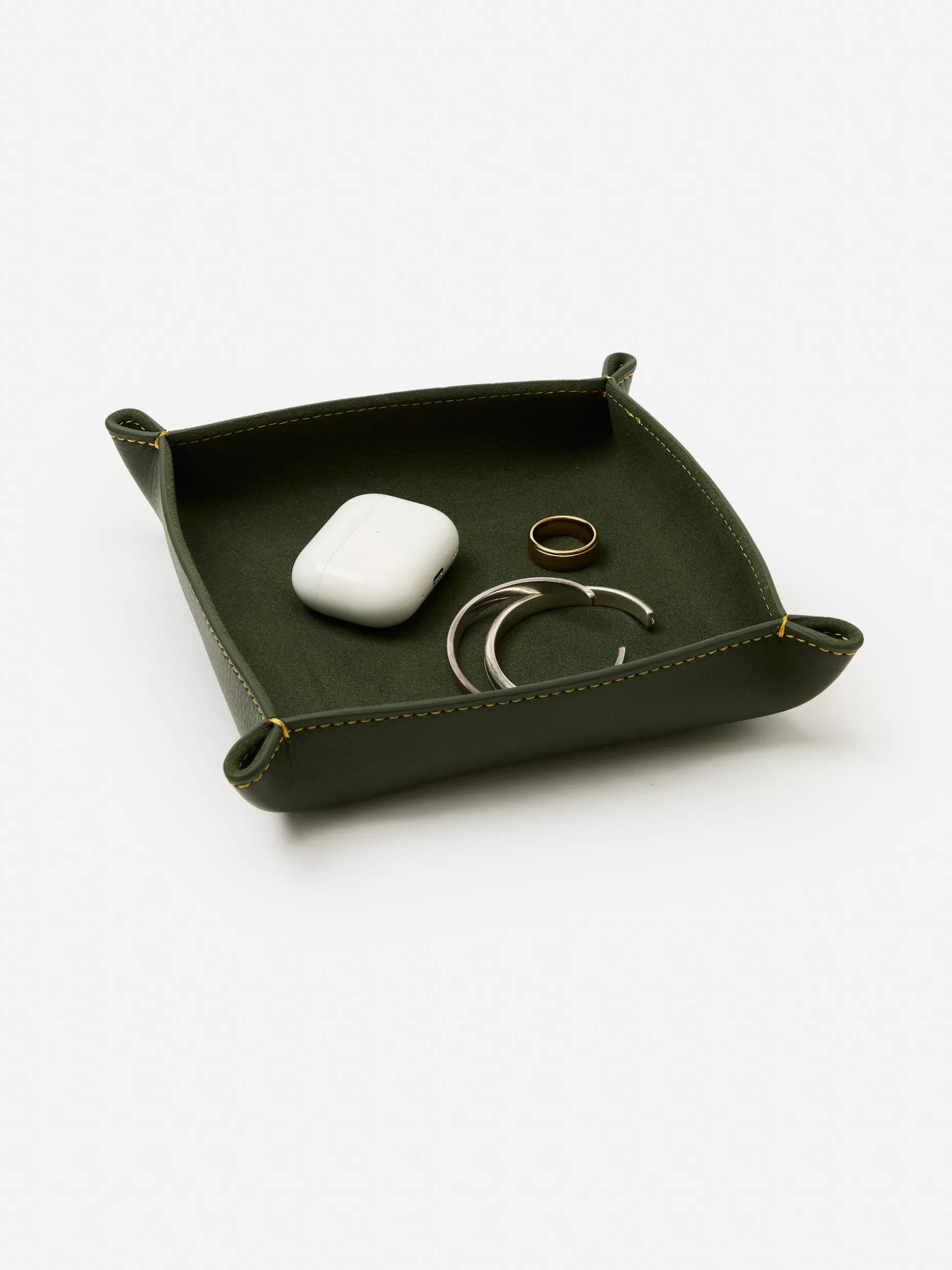 Leather Trinket Tray