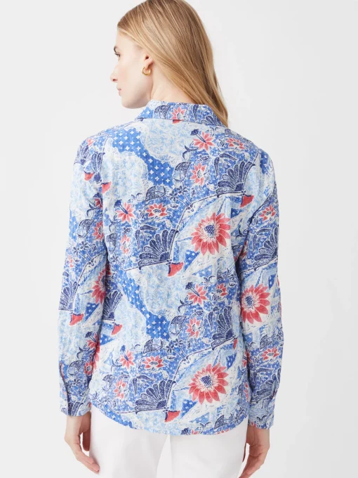 Lois Shirt in Batik Botanica