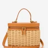 Lyla Wicker Bucket Bag
