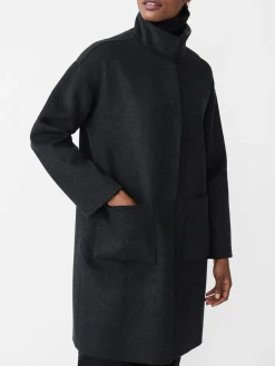 Lyons Reversible Wool Coat