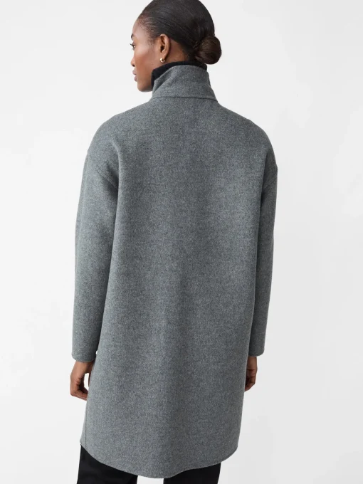 Lyons Reversible Wool Coat