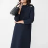 Mare Dress in Plaid Jacquard
