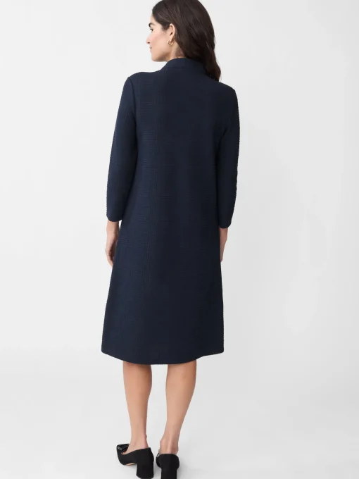 Mare Dress in Plaid Jacquard