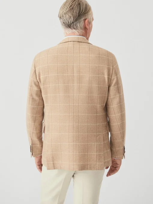 McCown Wool Sport Coat in Herringbone