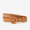 Mini Popie Grasscloth Belt