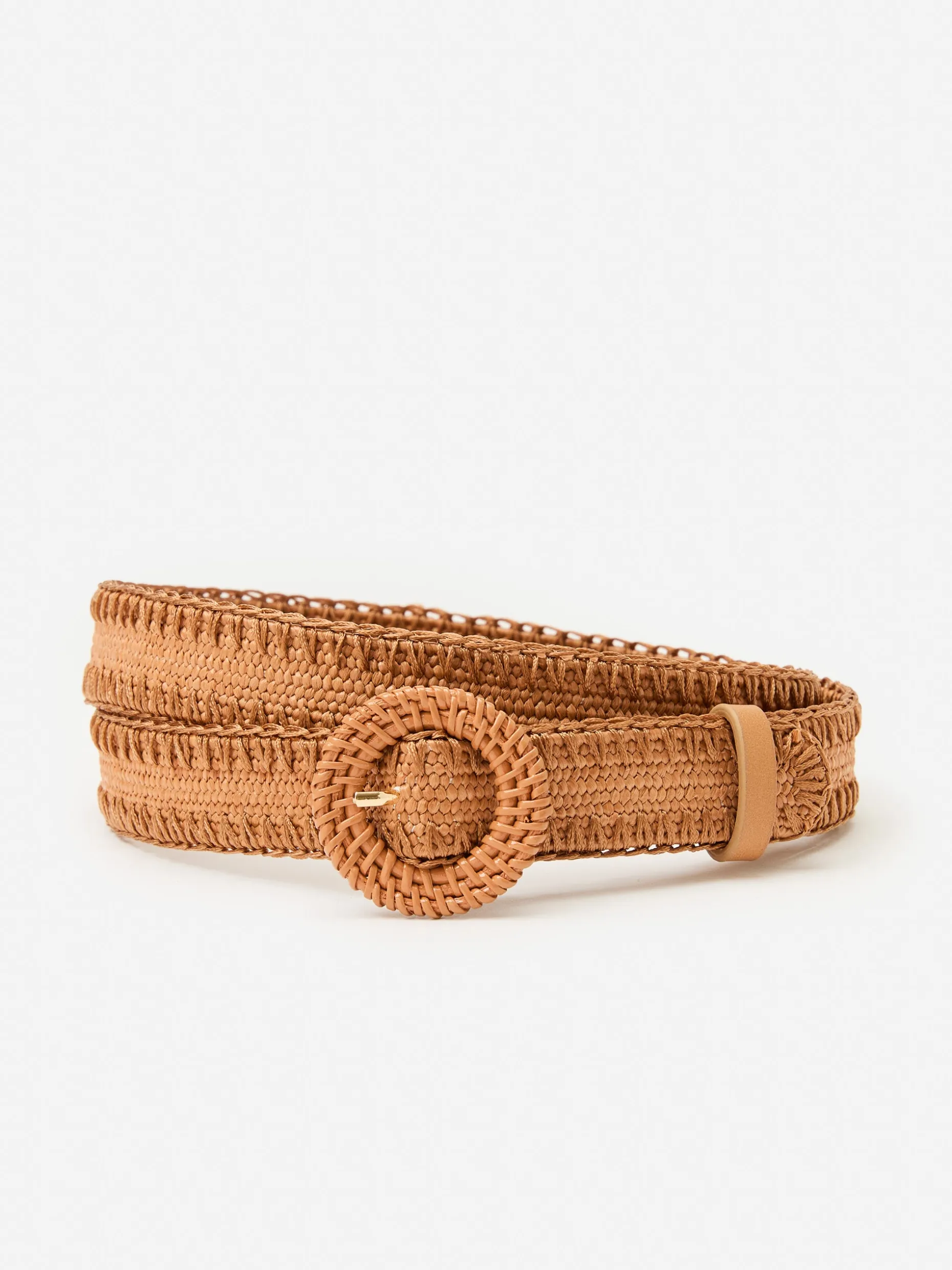 Mini Popie Grasscloth Belt