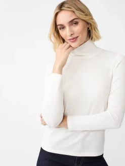 Nadia Metallic Turtleneck