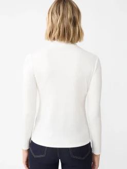 Nadia Metallic Turtleneck