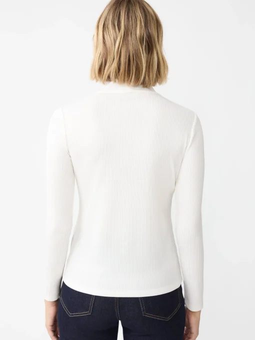 Nadia Metallic Turtleneck