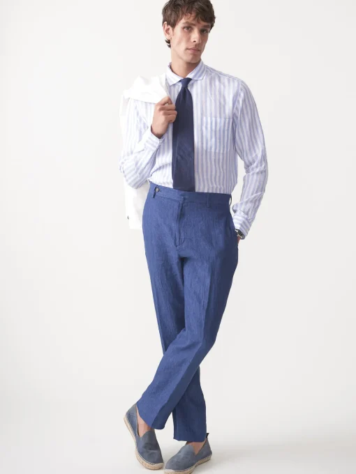 Oxford Linen Pants