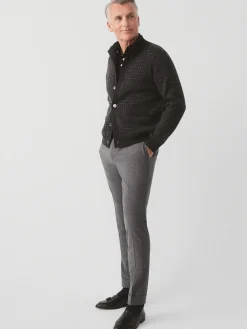 Prince of Wales Cardigan in Plaid