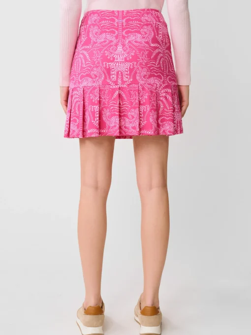 Roe Skort in Tiger Damask