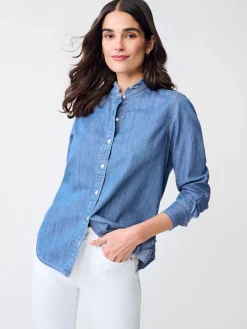 Rutherford Denim Blouse