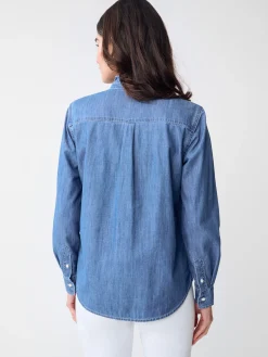 Rutherford Denim Blouse