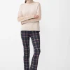 Rylie Pants in Stadium Plaid