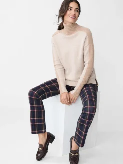 Rylie Pants in Stadium Plaid