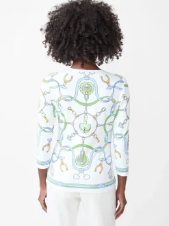 Signature Tee in Fairfax Crest