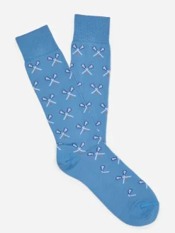 Socks in Lacrosse Sticks