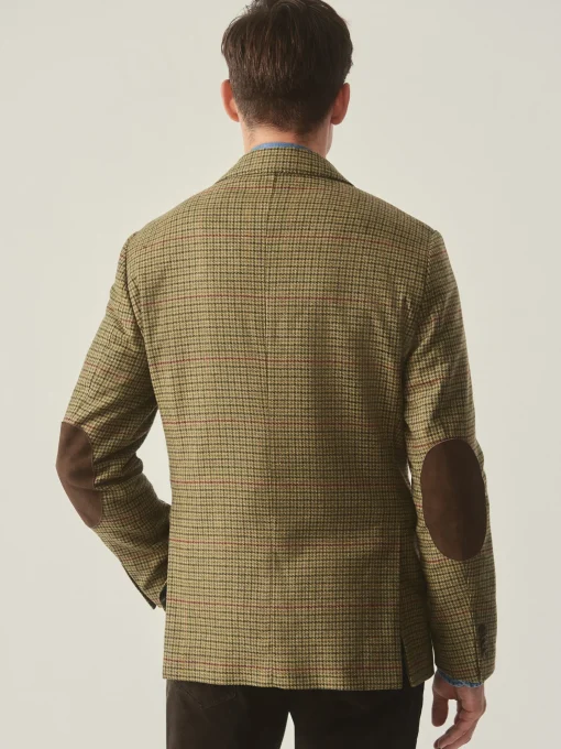 Suffolk Wool Sport Coat in Plaid