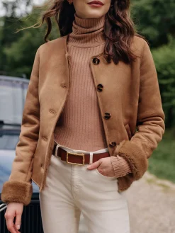 Telluride Faux Suede Jacket