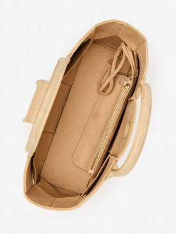 Tessare Woven Suede Handbag