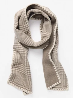 Valais Scarf in Glen Plaid