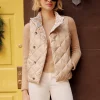 Vivian Reversible Puffer Vest in Neo Beltmore Con