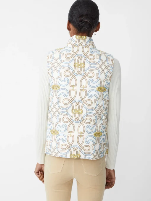 Vivian Reversible Puffer Vest in Neo Beltmore Con